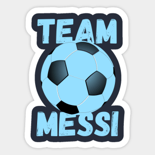 Team Messi Sticker